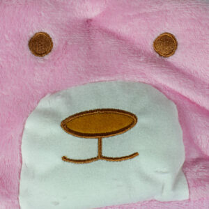 Baby Fleece Hooded Blanket - Pink-29327