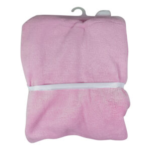 Baby Fleece Hooded Blanket - Pink-29326