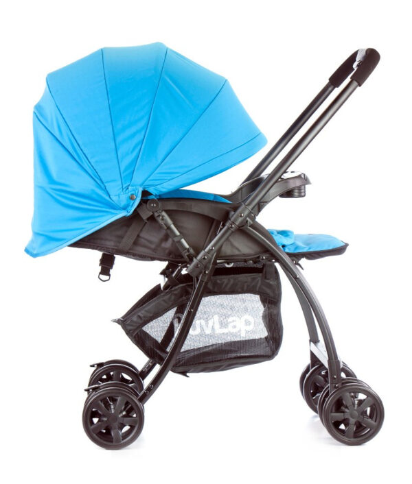 LuvLap Grand Baby Stroller (18317) - Blue-30099