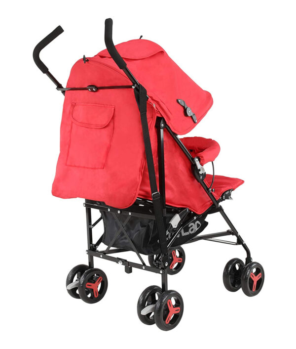 Luvlap Joy Baby Stroller Buggy (18471) - Red-30157