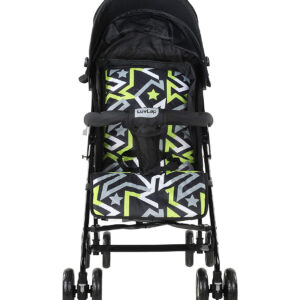 Luvlap Joy Baby Stroller Buggy (18472) - Black Printed-30173