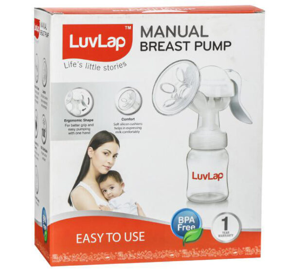 LuvLap Manual Breast Pump-0