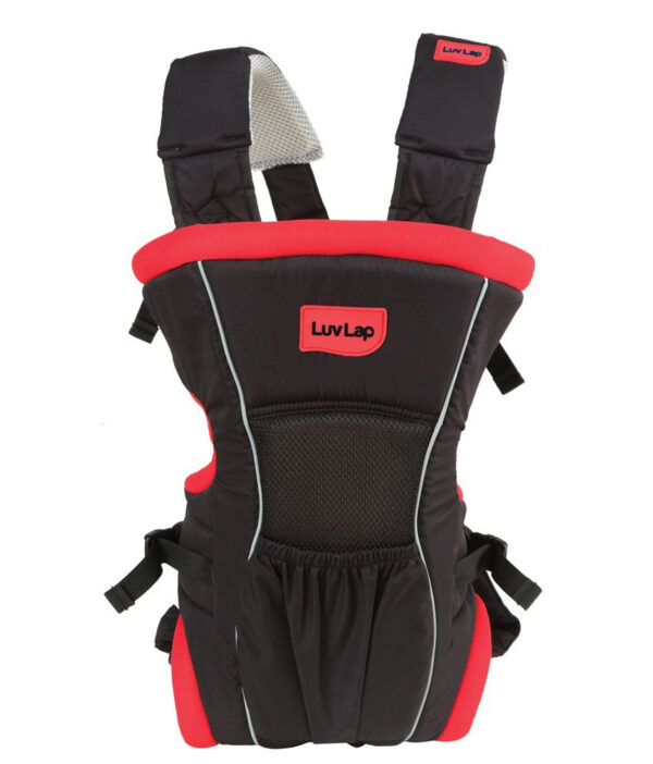 Luvlap Baby Carrier Blossom (18173) - Red/Black-29551