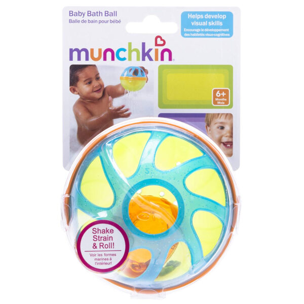 Munchkin Baby Bath Ball, Colors May Vary -29518