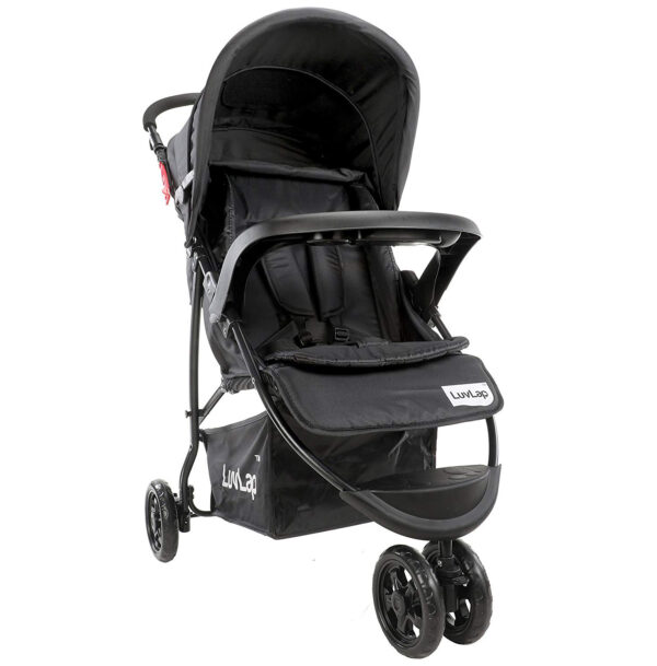 Luvlap Orbit Baby Stroller (18453) - Black-0