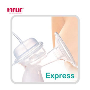 Farlin Ele Cube Electric and Manual Breast Pump - Pink-30470