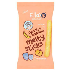 Ella's Kitchen Organic Melty Sticks, Peach & Banana - 20g-30789