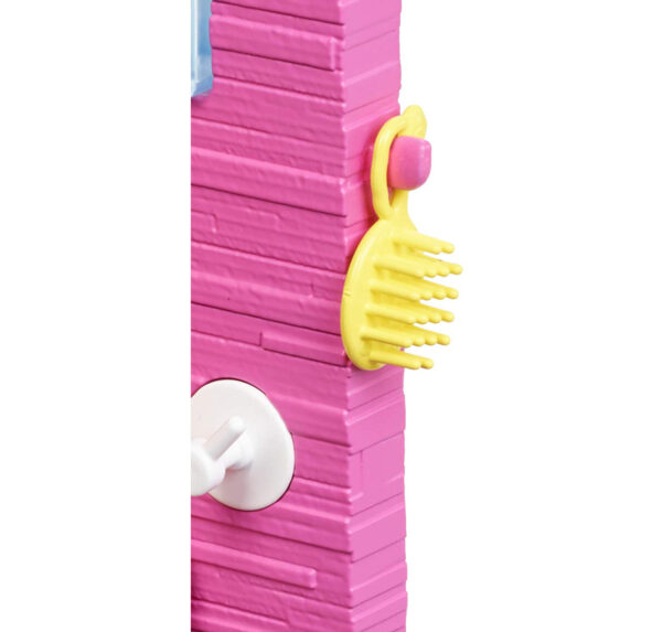 Barbie Doll & Shower Playset - Pink-31076