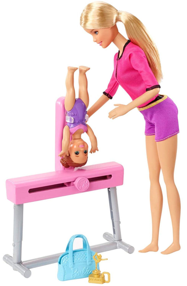 Barbie Gymnastics Coach Dolls and Playset-31129