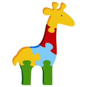 Kinder Creative Giraffe Jigsaw Puzzle - Multicolor-0