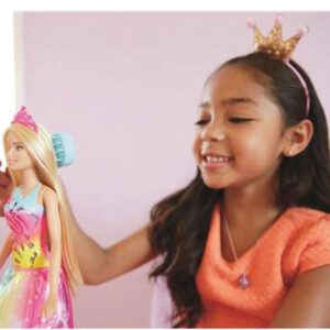 Barbie Dreamtopia Brush ‘N Sparkle Princess - Pink-30998