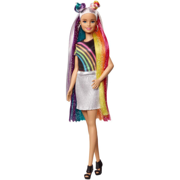 Barbie Doll Rainbow Sparkle Style-0