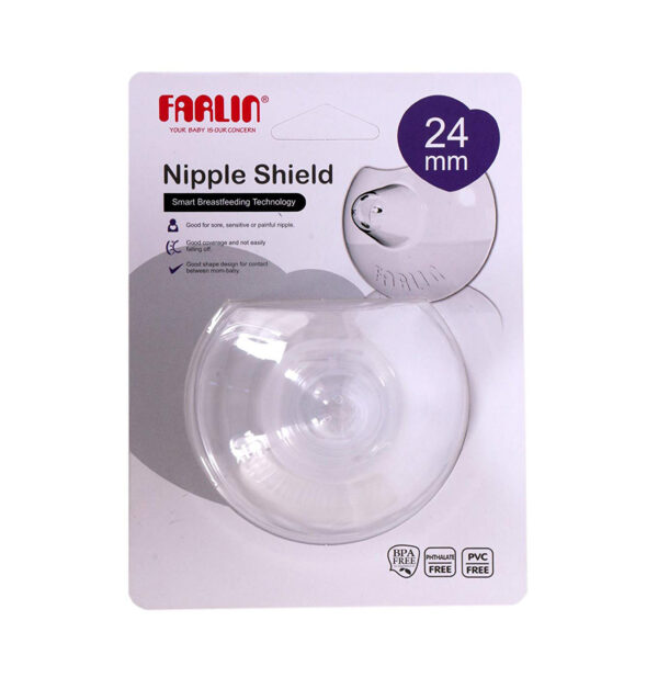 Farlin Silicone Nipple Shield (AA-31010) - 24mm-0