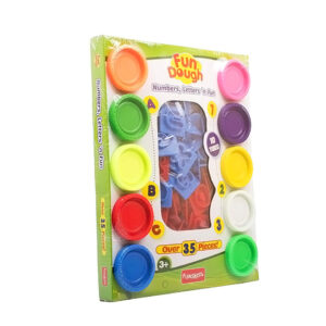 Funskool-Fundough Numbers Letters N Fun, Clay Modeling-30909