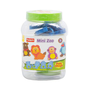 Funskool-Fun Dough Mini Zoo - Multi Colour-0