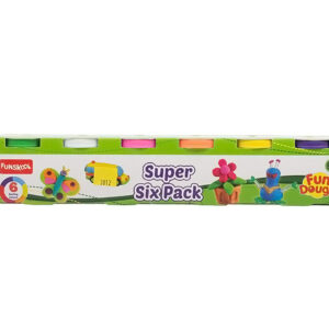 Funskool-Fundough Super Six Pack - Multi Colour-30801