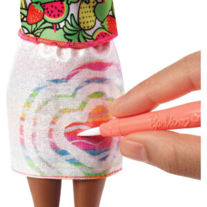 Barbie Crayola Rainbow Fruit Surprise Doll & Fashions Playset-31029
