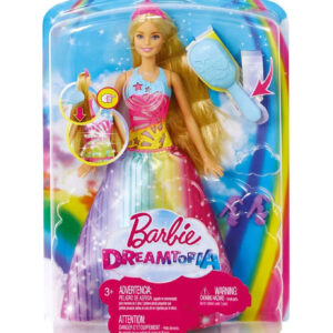 Barbie Dreamtopia Brush ‘N Sparkle Princess - Pink-30995
