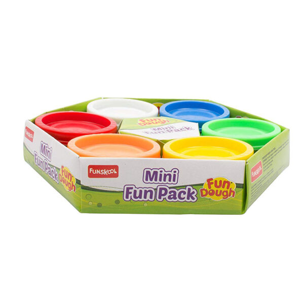 Funskool-Fundough Mini Fun Pack, Multi Colour-30754