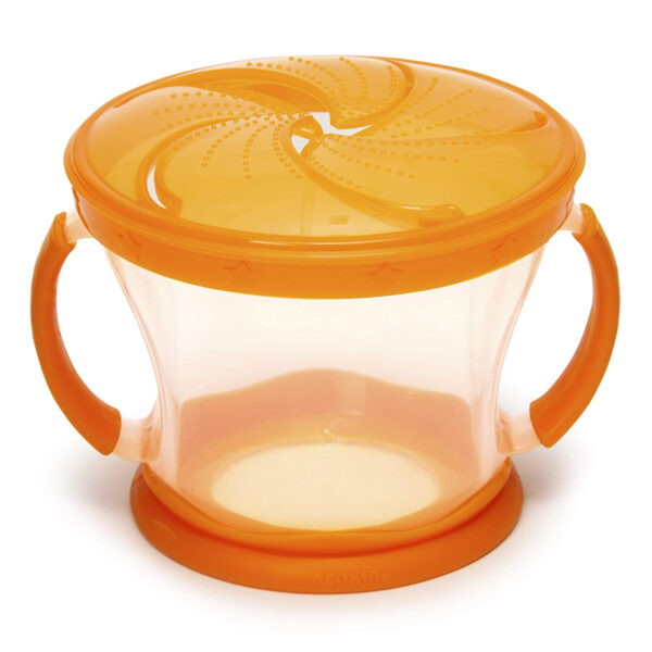 Munchkin Snack Catcher, 266ml - Orange-0