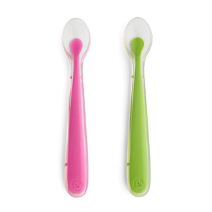 Munchkin Silicone Spoons, Assorted - Pack of 2-30579