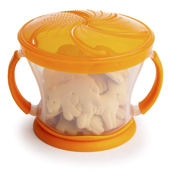 Munchkin Snack Catcher, 266ml - Orange-30631