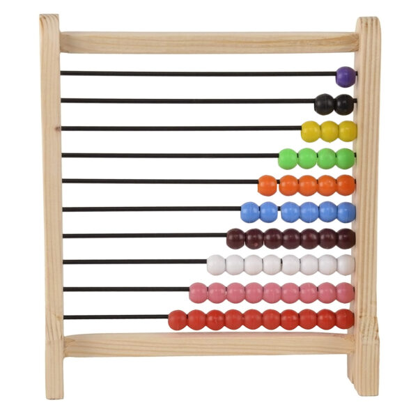 Kinder Creative Small Wooden Abacus Junior (1-10) - Multi Color-0