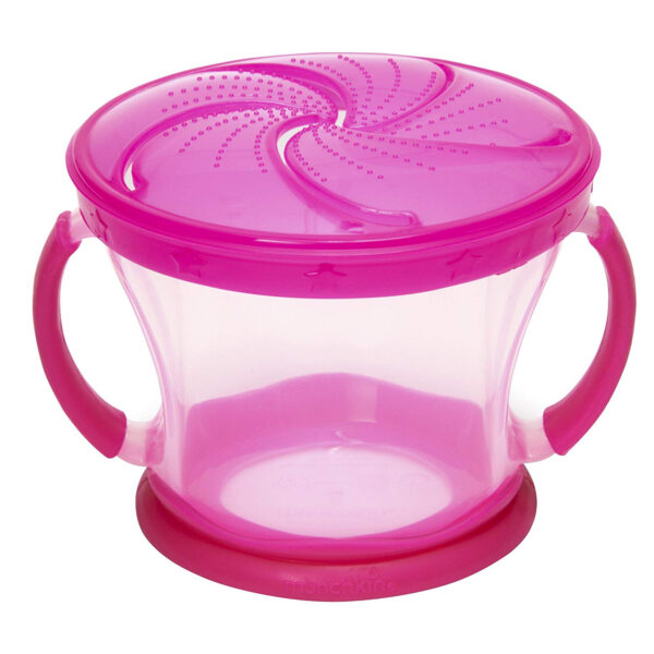 Munchkin Snack Catcher, 266ml - Pink-0