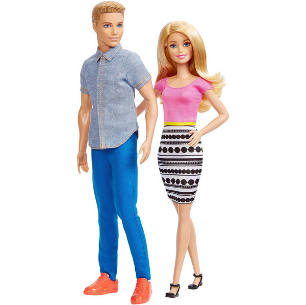 Barbie and Ken Gift Set (DLH76) - Multi Color-31330