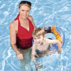 Bestway Hot Wheels Swim Ring, Baby Swim Float - 56cm-31250