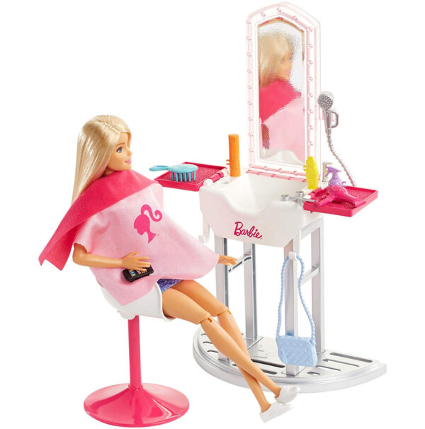 Barbie Salon Doll & Accessories - Blonde-31099