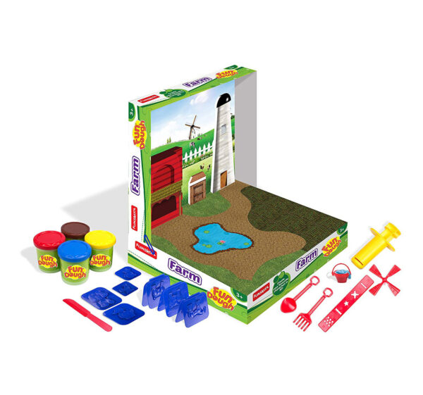 Funskool-Fundough Farm House, Multi Colour-0