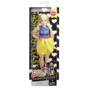 Barbie Fashionistas Doll 22 Chambray Chic - Multi Color-31044