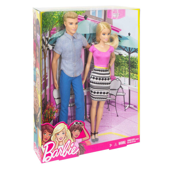 Barbie and Ken Gift Set (DLH76) - Multi Color-31327