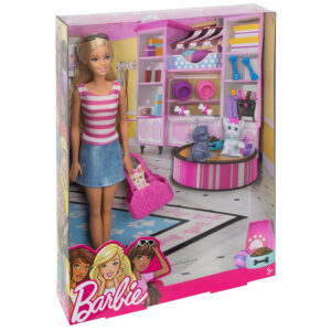 Barbie Pets Playset (DJR56) - Multi Color-31305