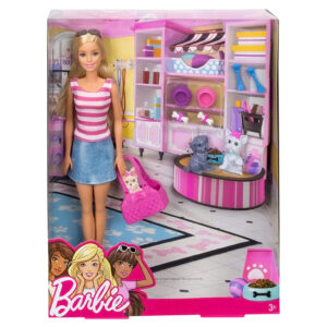 Barbie Pets Playset (DJR56) - Multi Color-31307