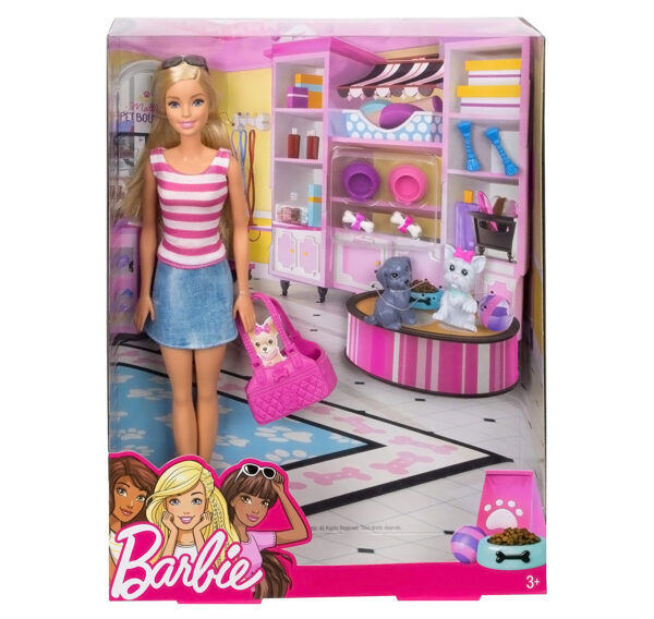 Barbie Pets Playset (DJR56) - Multi Color-31307