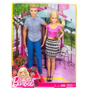 Barbie and Ken Gift Set (DLH76) - Multi Color-31328