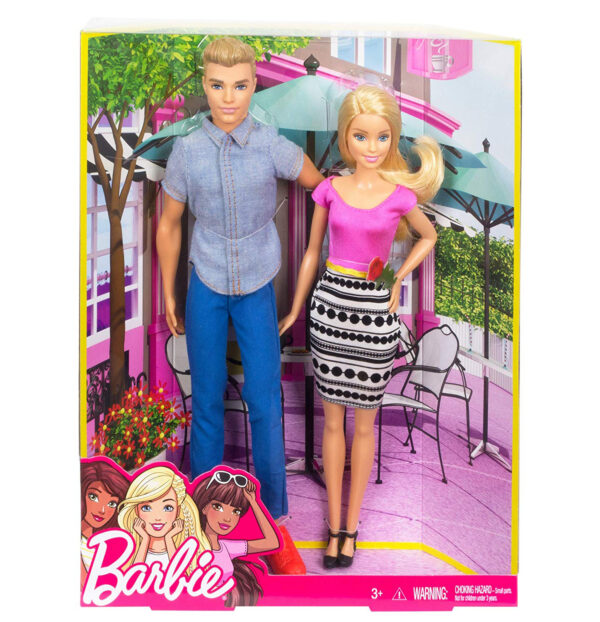 Barbie and Ken Gift Set (DLH76) - Multi Color-31328