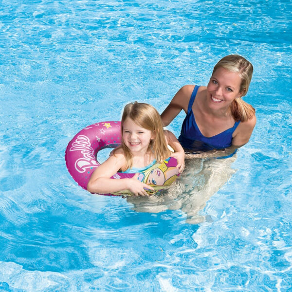 Bestway Barbie Children One Swim Ring Tube - 22 Inch-31262