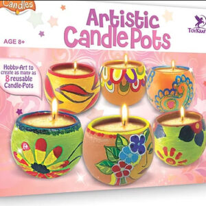 Toy Kraft - Artistic Candle Pots-31552