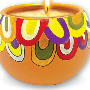 Toy Kraft - Artistic Candle Pots-31554