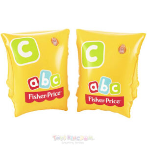 Fisher Price ABC Swim Safe Baby Armbands - Yellow-0