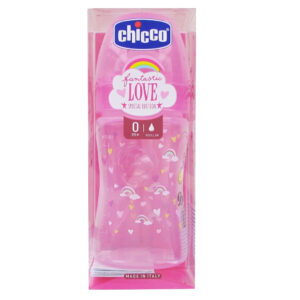 Chicco Fantastic LOVE Baby Bottle Fast Flow (4M+) - 150ml-31462