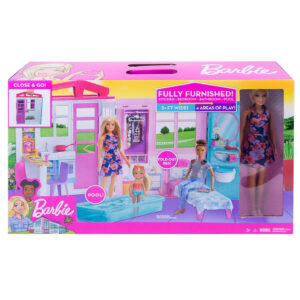Barbie House and Doll (FXG55) - Pink-31373