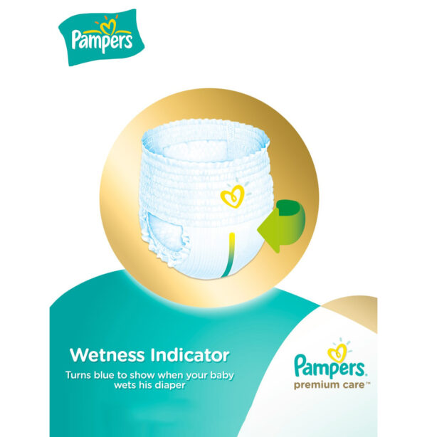 Pampers Premium Care Diapers, Size 2 (3-8 kg) - 46 Count-30731