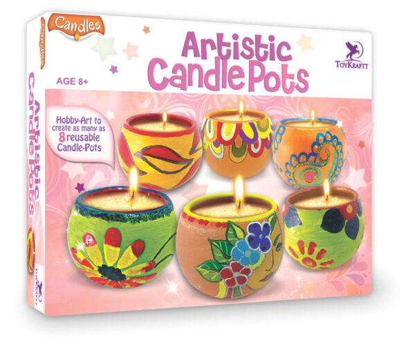 Toy Kraft - Artistic Candle Pots-0