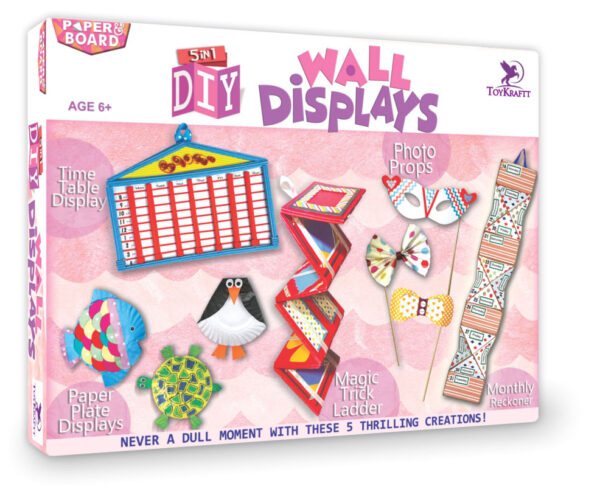 Toy Kraft - 5 in 1 DIY Wall Displays-0