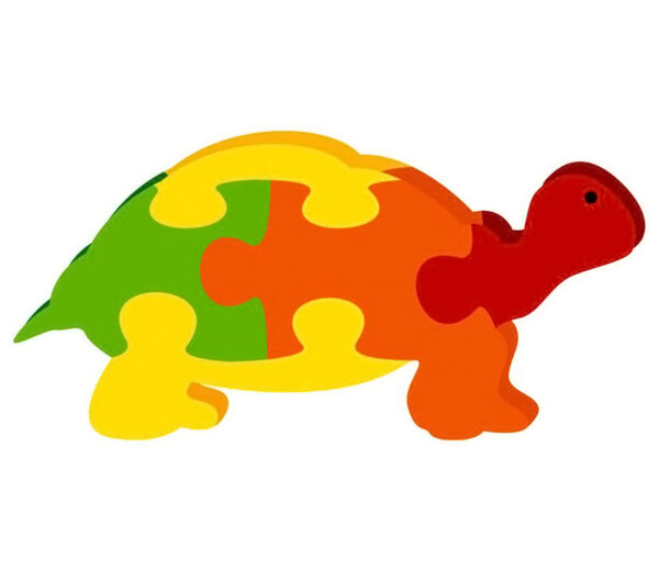 Kinder Creative Tortoise Jigsaw Puzzle - Multicolor-0
