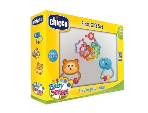 Chicco Baby Senses First Gift Set - Multicolor-0